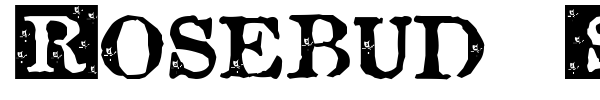 Rosebud Sweet font preview